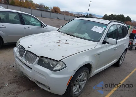 2007 BMW X3 3.0Si from USA, damaged, VIN WBXPC934X7WF00219
